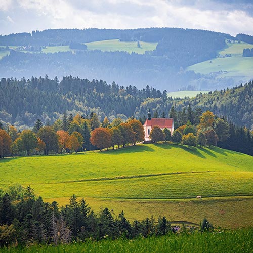 Ohmenkapelle St. Märgen im Herbst